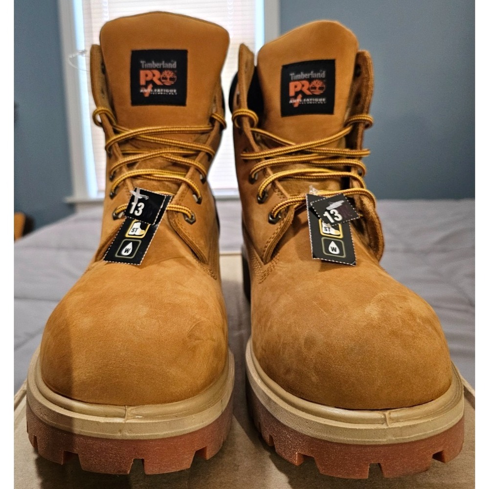 Timberland PRO® (Men's 13 M) 6" Direct Attach™ Waterproof Steel Toe Work Boots - Picture 3 of 12
